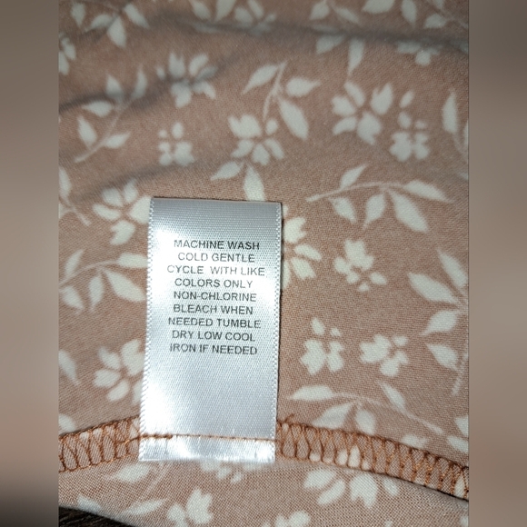 The General Good Floral Orange Dress Crisscross Strappy Size Large NWOT - Picture 11 of 16